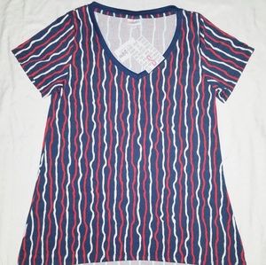 Lularoe Christy T from the 4th of July Collection